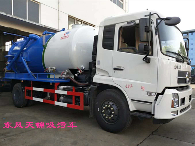 东风天锦(8-10方)吸污车