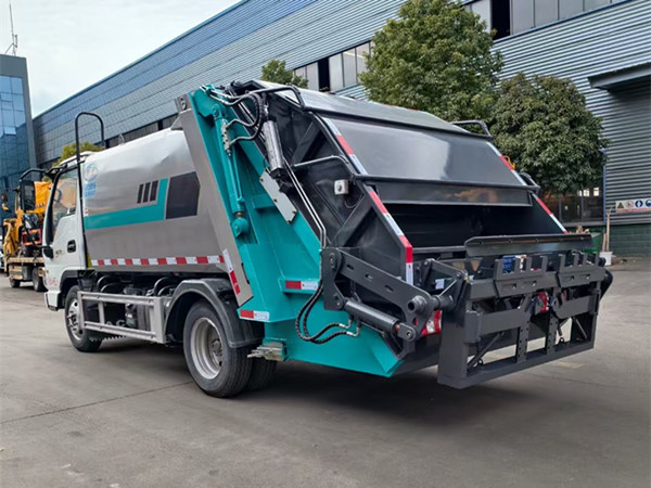 江淮康铃蓝牌压缩垃圾车5.8方